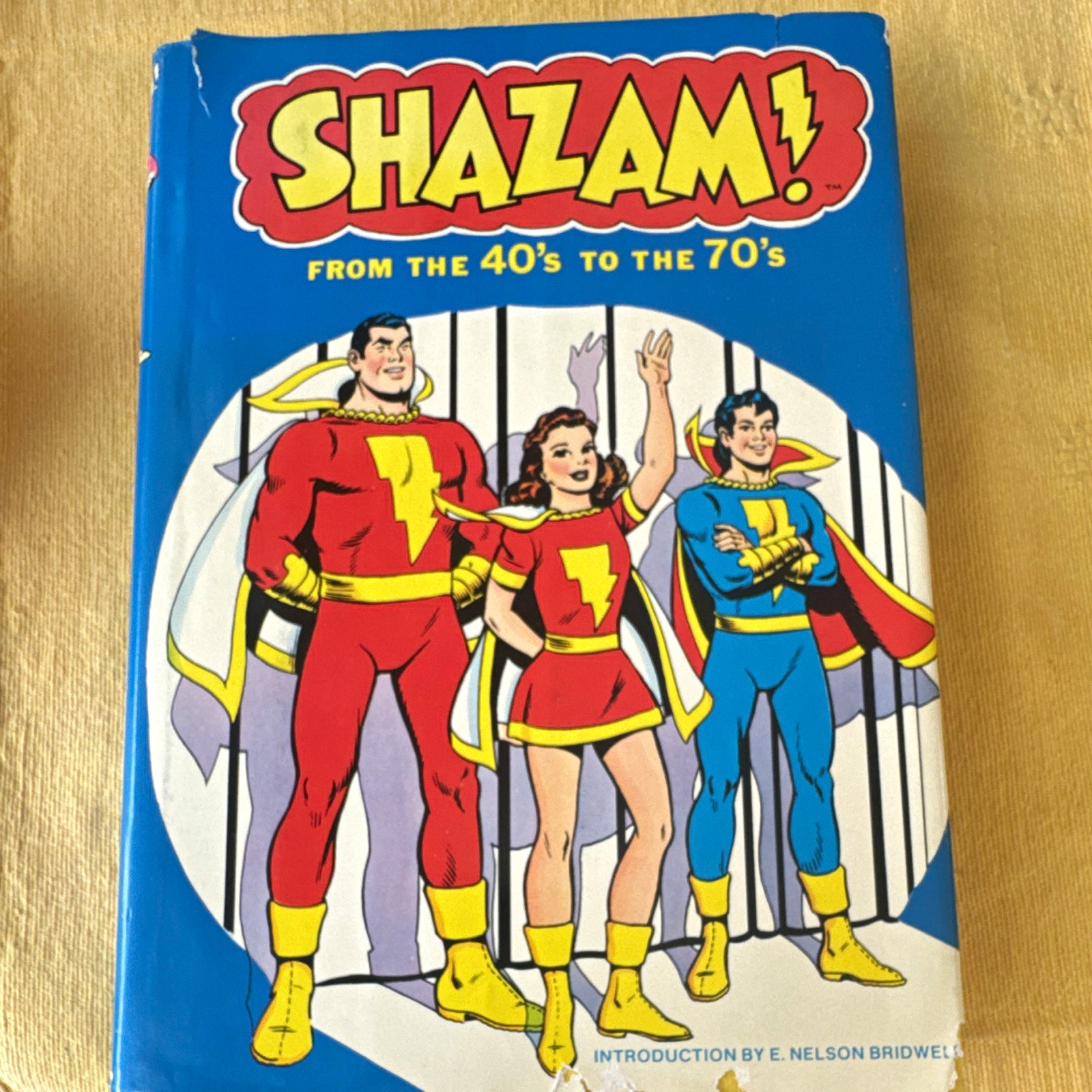 Shazam From the 40\'s to the 70\'s Hardcover Graphic Novel DC Color Bridwell