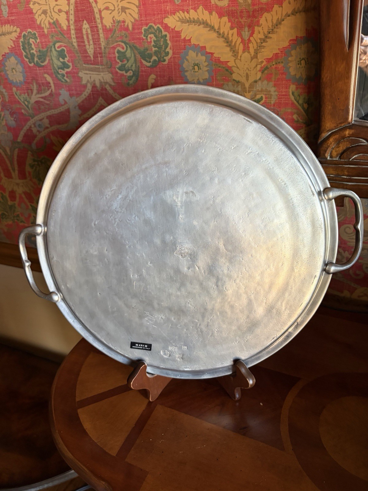 Match Pewter Large Round Tray