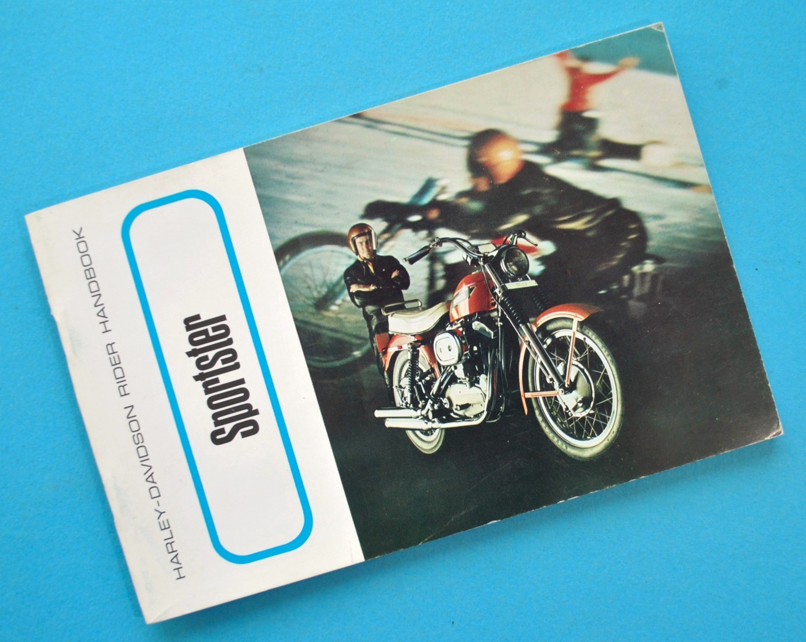 Antique Vintage 1969 Harley Riders Hand Book XLH XLCH Sportster Owners Manual