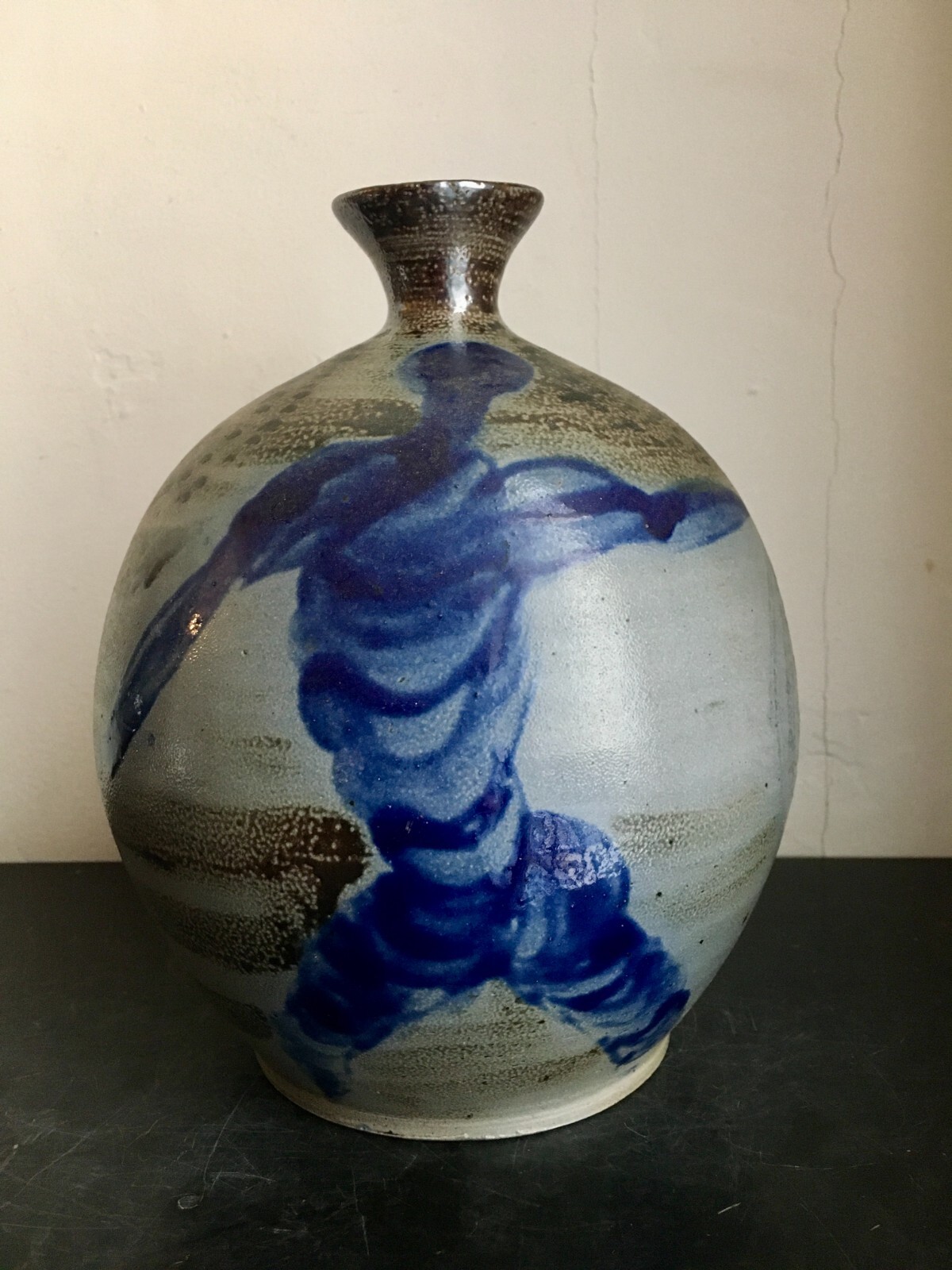 Vase grès art déco 1920/30 design France