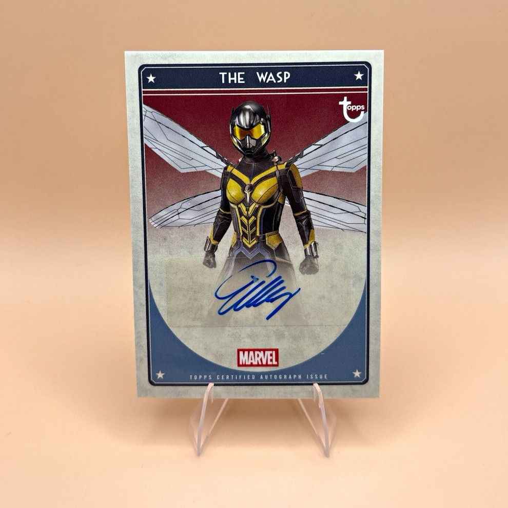 Topps Marvel 2026 Brooklyn The Wasp Evangeline Lilly Auto MUA-EL