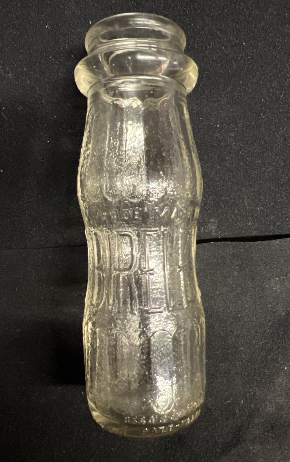 Bireleys Embossed Soda Bottle Hollywood, California 6 3/4oz 1939 Bireleys Embossed Soda Bottle Hollywood, California 6 3/4oz 1939