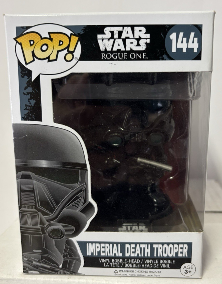 FUNKO POP STAR WARS ROGUE ONE IMPERIAL DEATH TROOPER #144 
