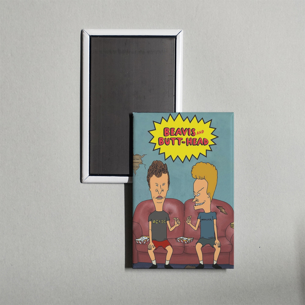 Beavis and Butt-Head Mini TV Show Poster Fridge Locker Magnet