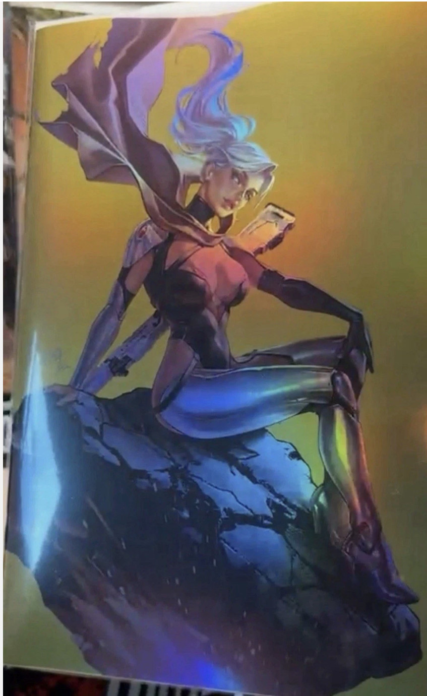 Sweet Death #1 Katya Gold Foil Adam Hughes Homage Dallas Expo LTD 200 Presale