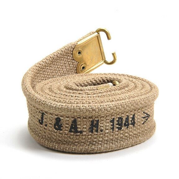 British Enfield Rifle Sling Marked 
