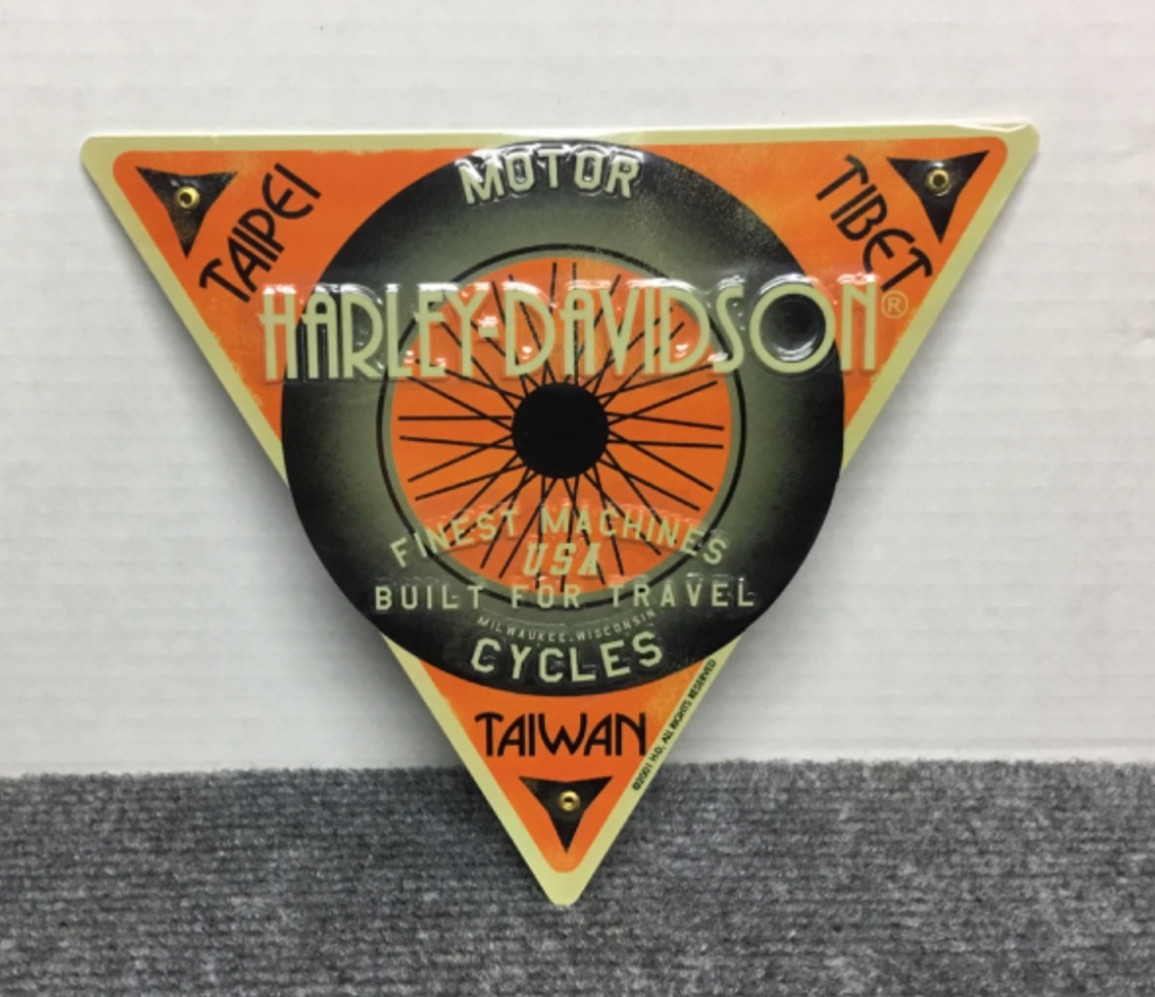 2001 Harley-Davidson tin sign new in plastic