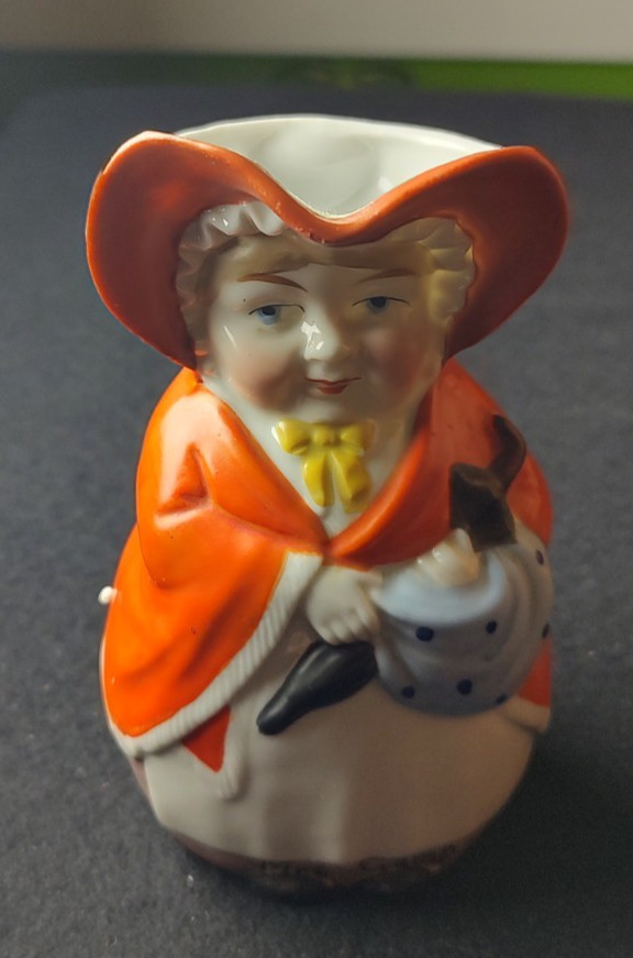 Vintage Erphila Creamer/Pitcher “Mrs. Gamp Vintage Erphila Creamer/Pitcher “Mrs. Gamp