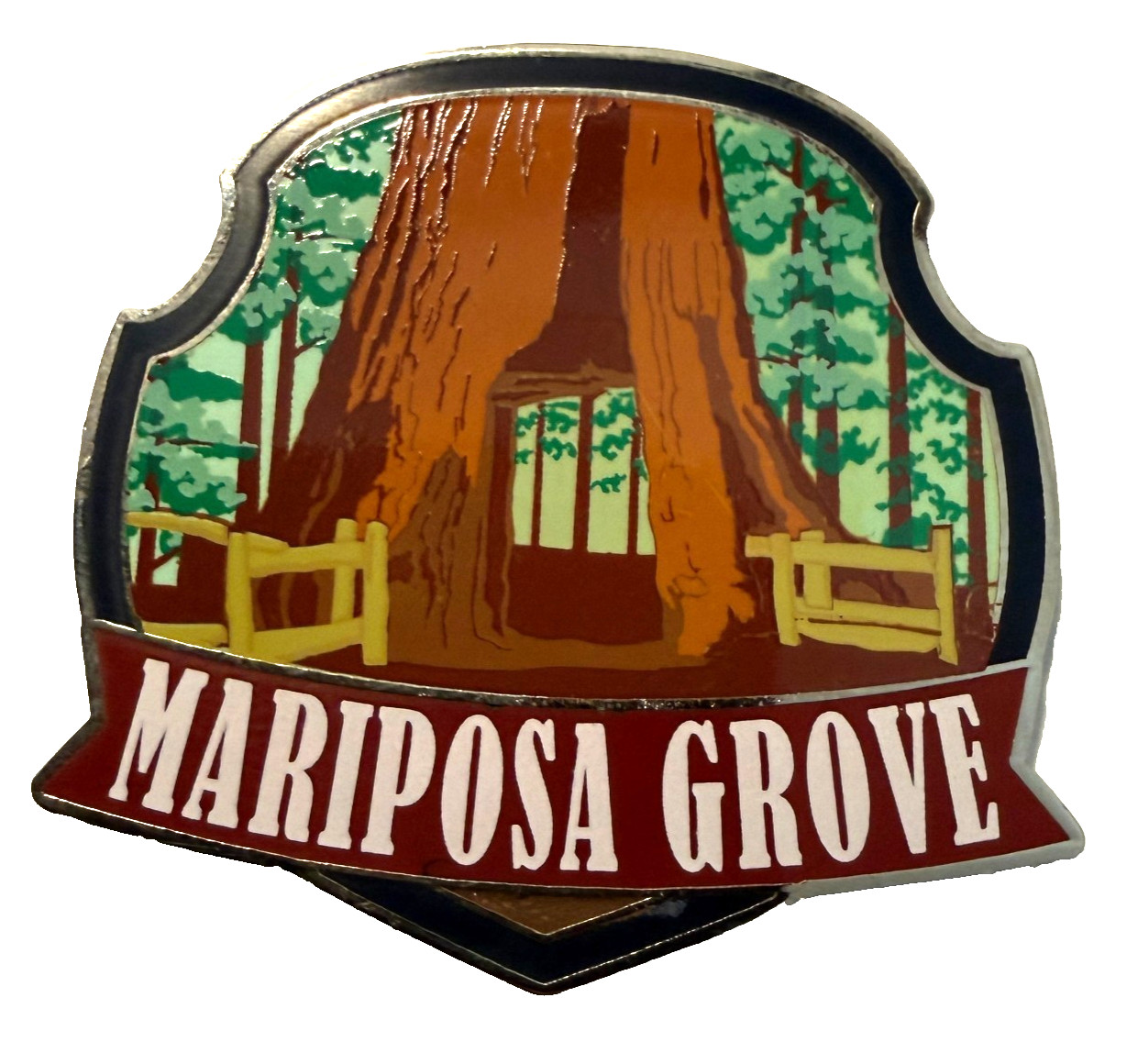 Mariposa Grove Yosemite National Park Magnet Giant Sequoia Souvenir