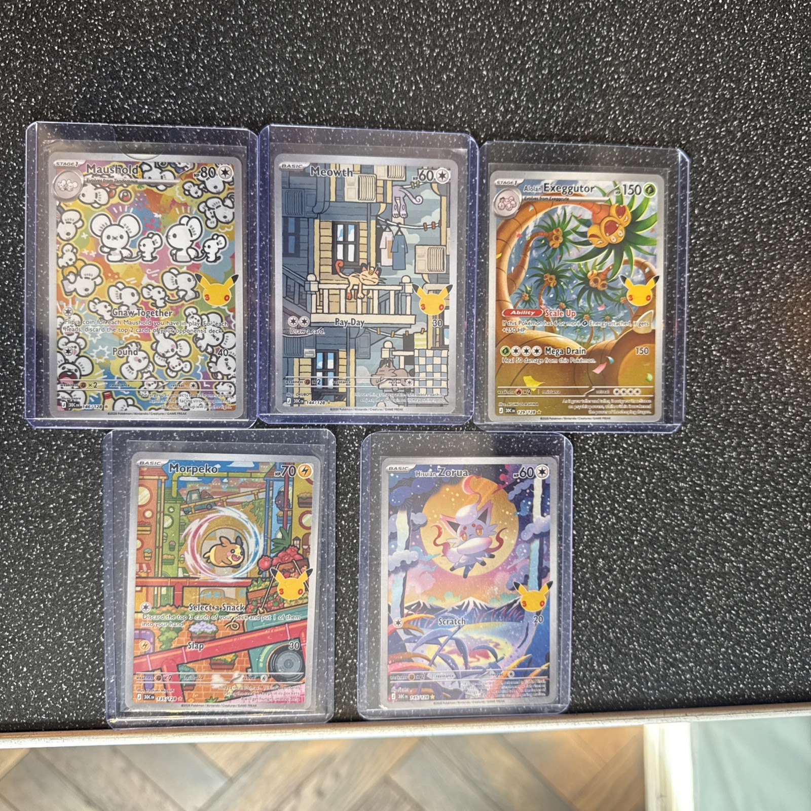 Pokémon tcg 30th anniversary 5 FULL ART BUNDLE Pokémon tcg 30th anniversary 5 FULL ART BUNDLE
