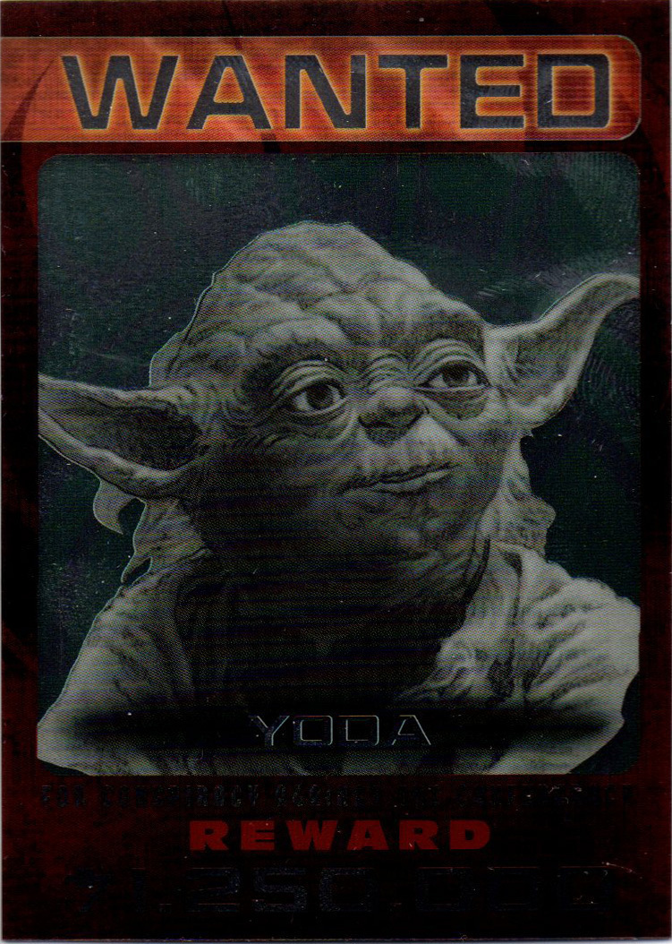 2015 Star Wars Chrome Perspectives Wanted: Jedi Hunt You Pick Finish Your Set
