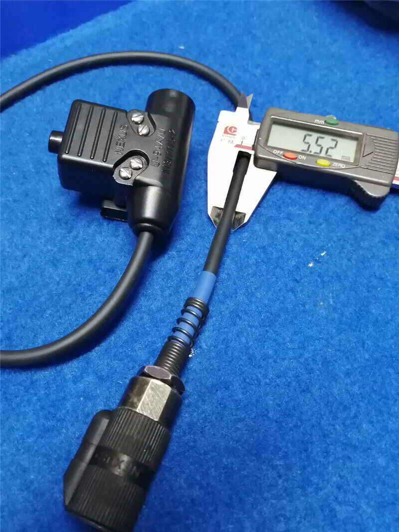 US Stock TCA Replica Nexus U94 PTT Tactical PELTOR 6Pin For PRC 152A 148 Radio