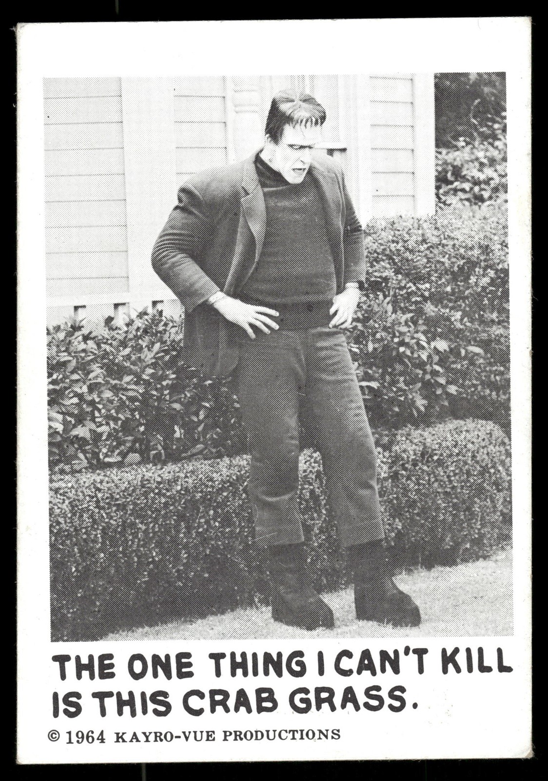 1964 Leaf Munsters #59 The one thing I can\'t kill...