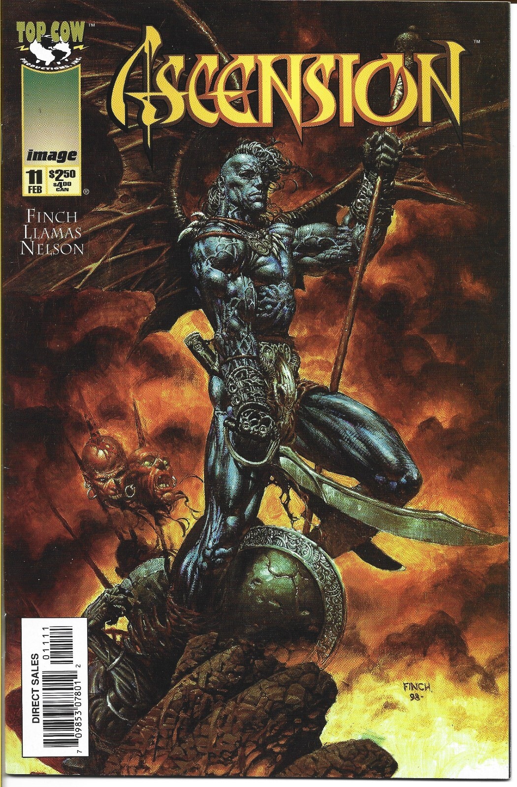 ASCENSION #11 1MAGE COMICS 1999 BAGGED AND BOARDED