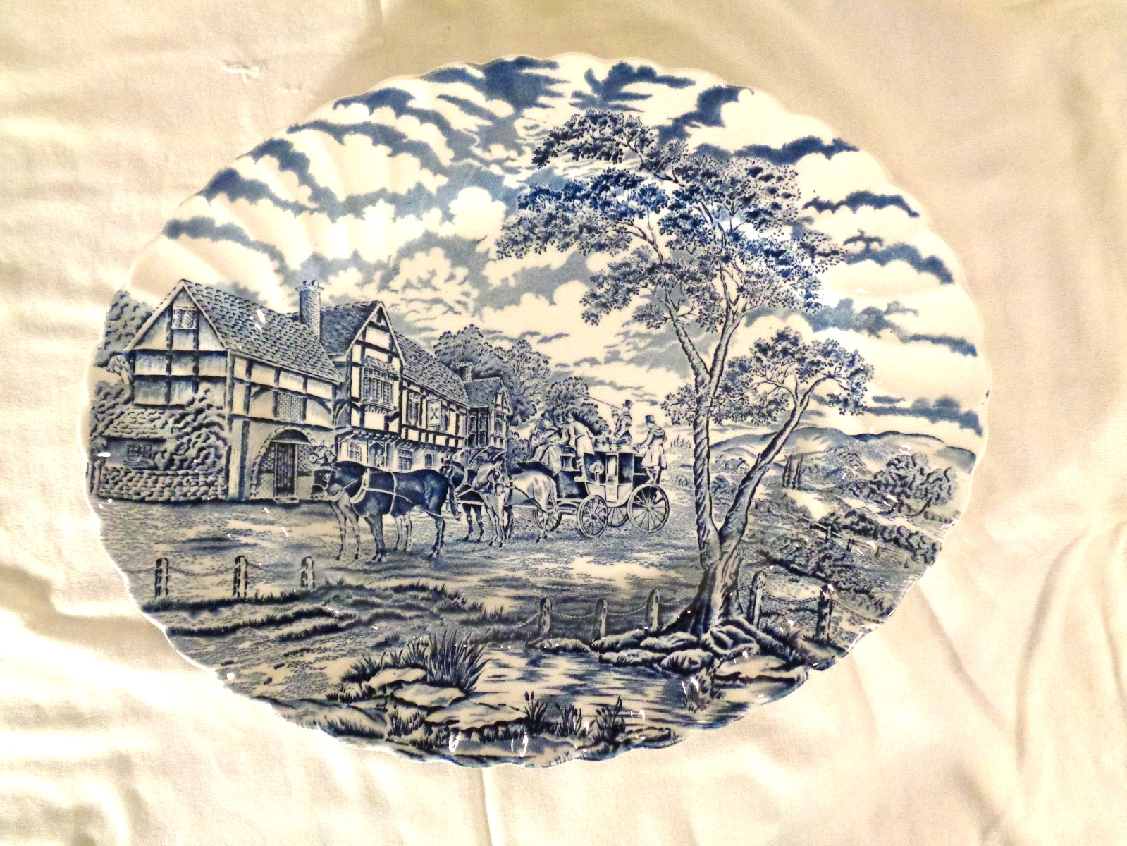 Myott Stallfordshire Blue Royal Mail 14\
