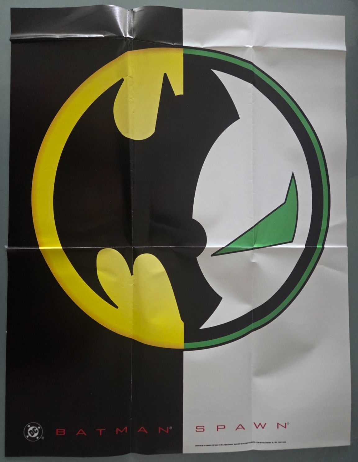 BATMAN SPAWN PROMO POSTER 1994 IMAGE DC COMICS 17\