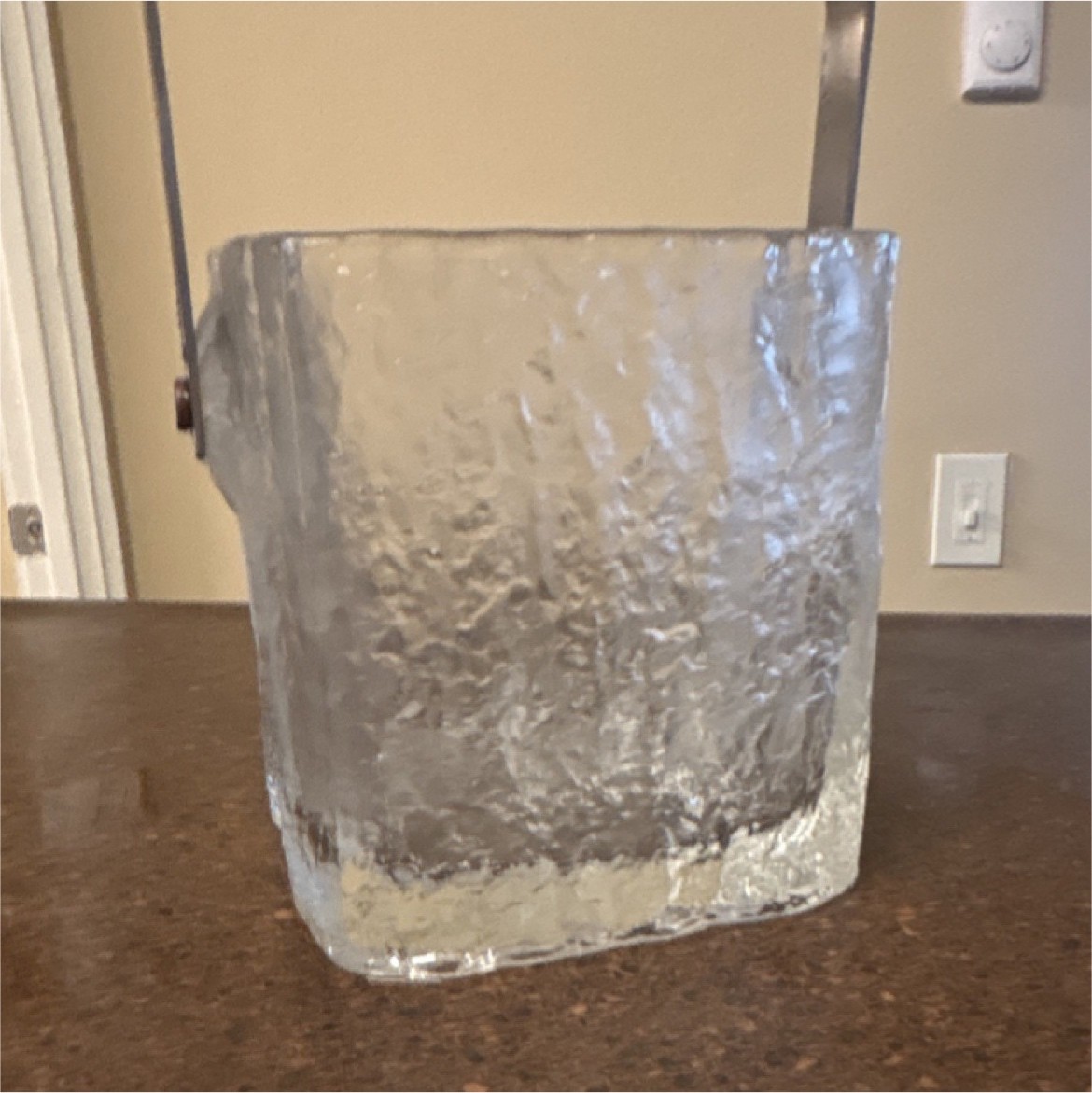RARE VINTAGE HOYA ICE BUCKET MCM   