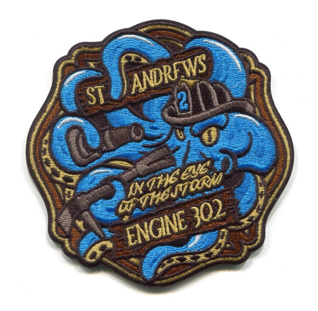 Saint Andrews Fire Department Engine 302 Patch South Carolina SC Charleston