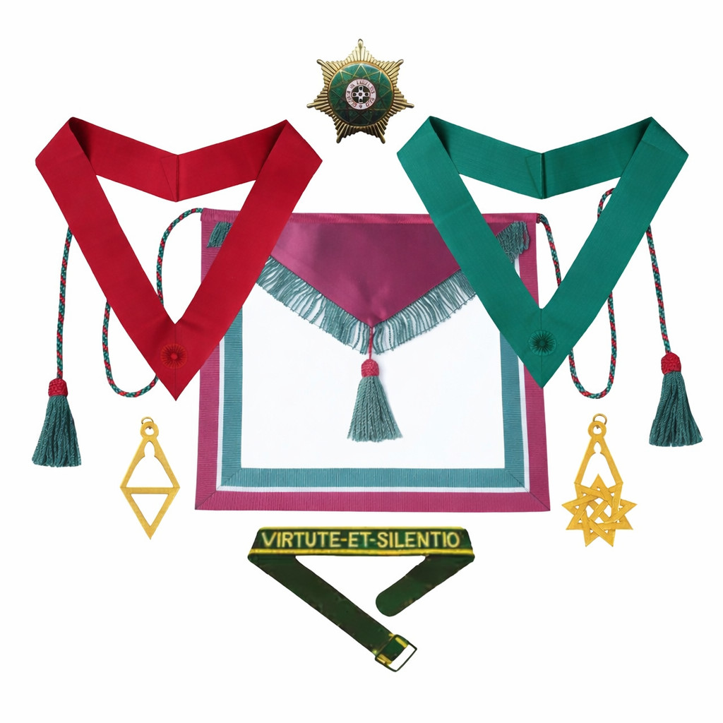 Masonic Regalia Royal Order of Scotland Members Full Set 4 Admission TOP CLASS