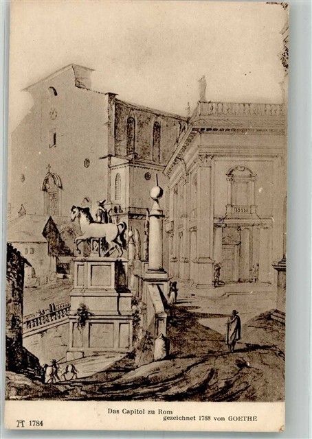 38168625 - The Capitol of Rome v. 1788 F.A. Ackermanns Art Publisher Series 148 No.