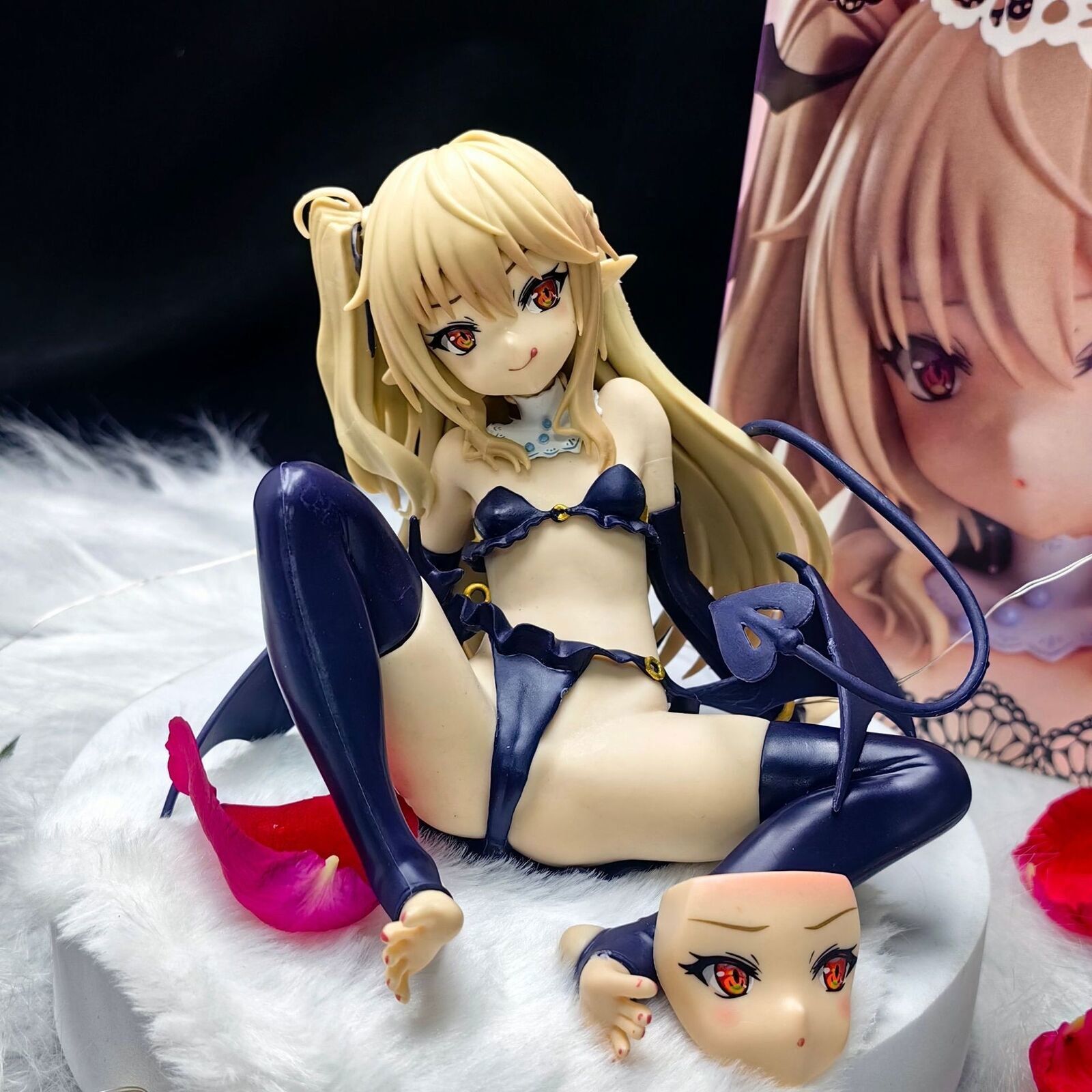 Anime Hentai Sexy Devil Girl H18CM PVC Figure Model Statue Statue Figure W/Box