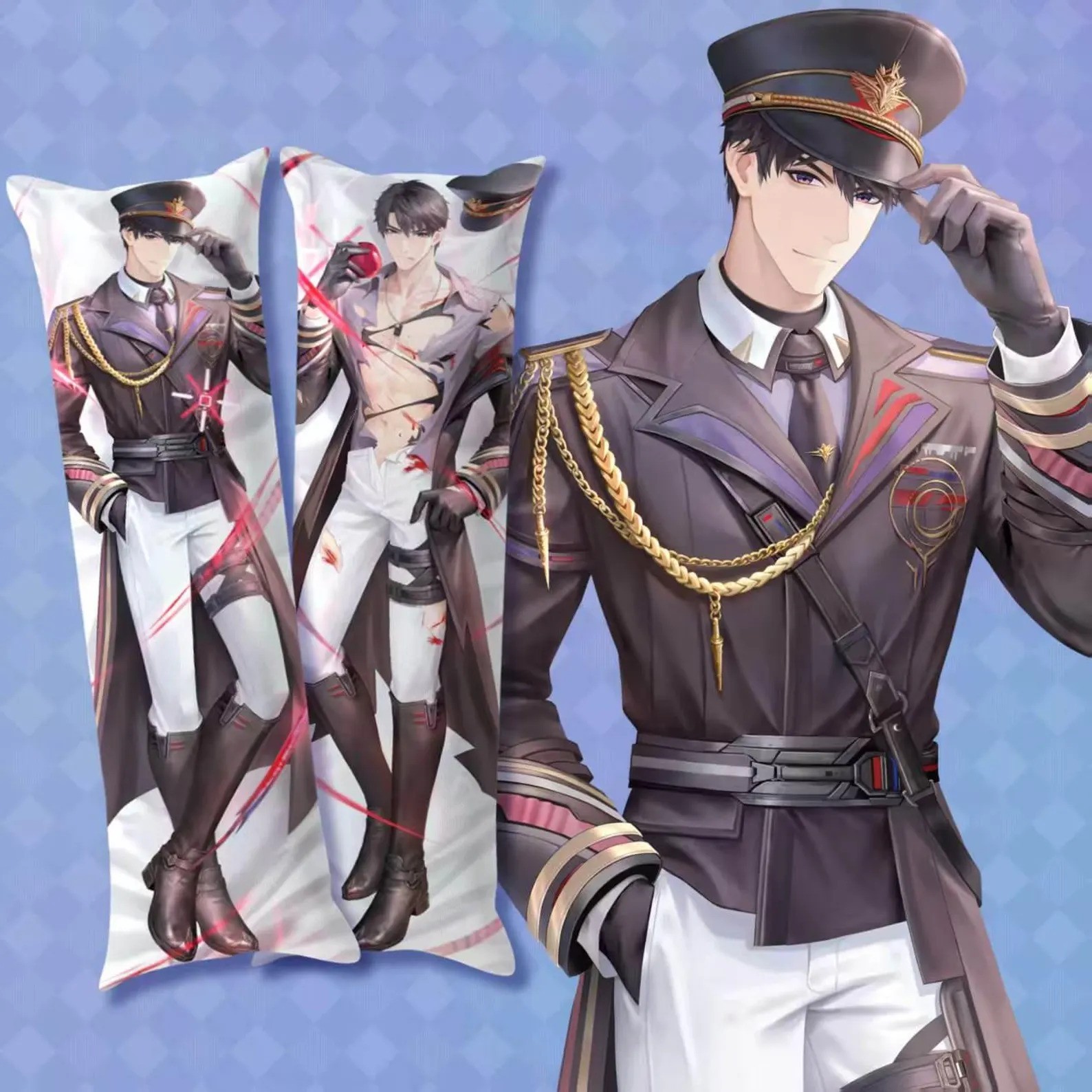 Dakimakura Caleb Love and Deepspace Body Pillow Case Cover Anime Game NEW Custom