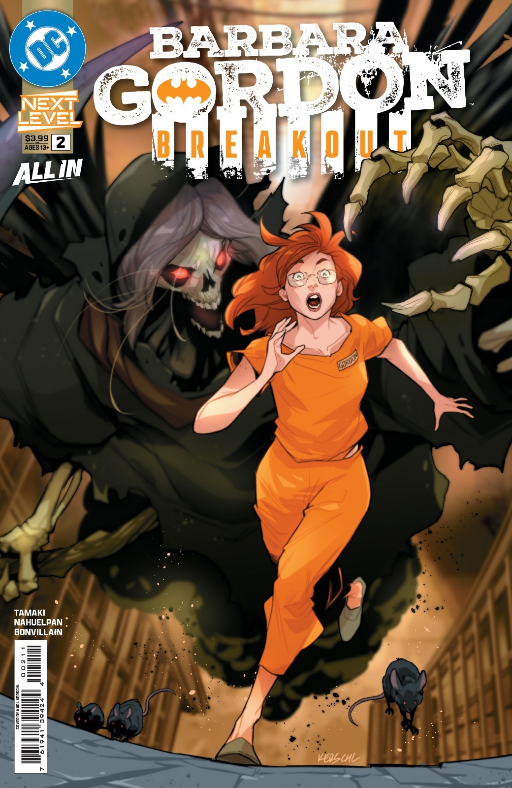 BARBARA GORDON BREAKOUT #2 - Cover A Karl Kerschl - NM - DC BARBARA GORDON BREAKOUT #2 - Cover A Karl Kerschl - NM - DC