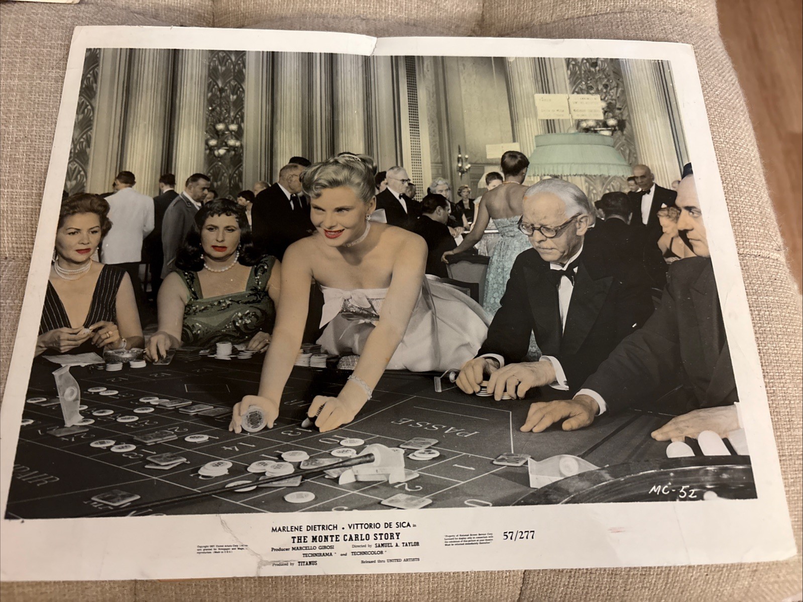 Natalie Trundy Vintage Original 8x10 1950’s Colorized Movie Still Photo #1