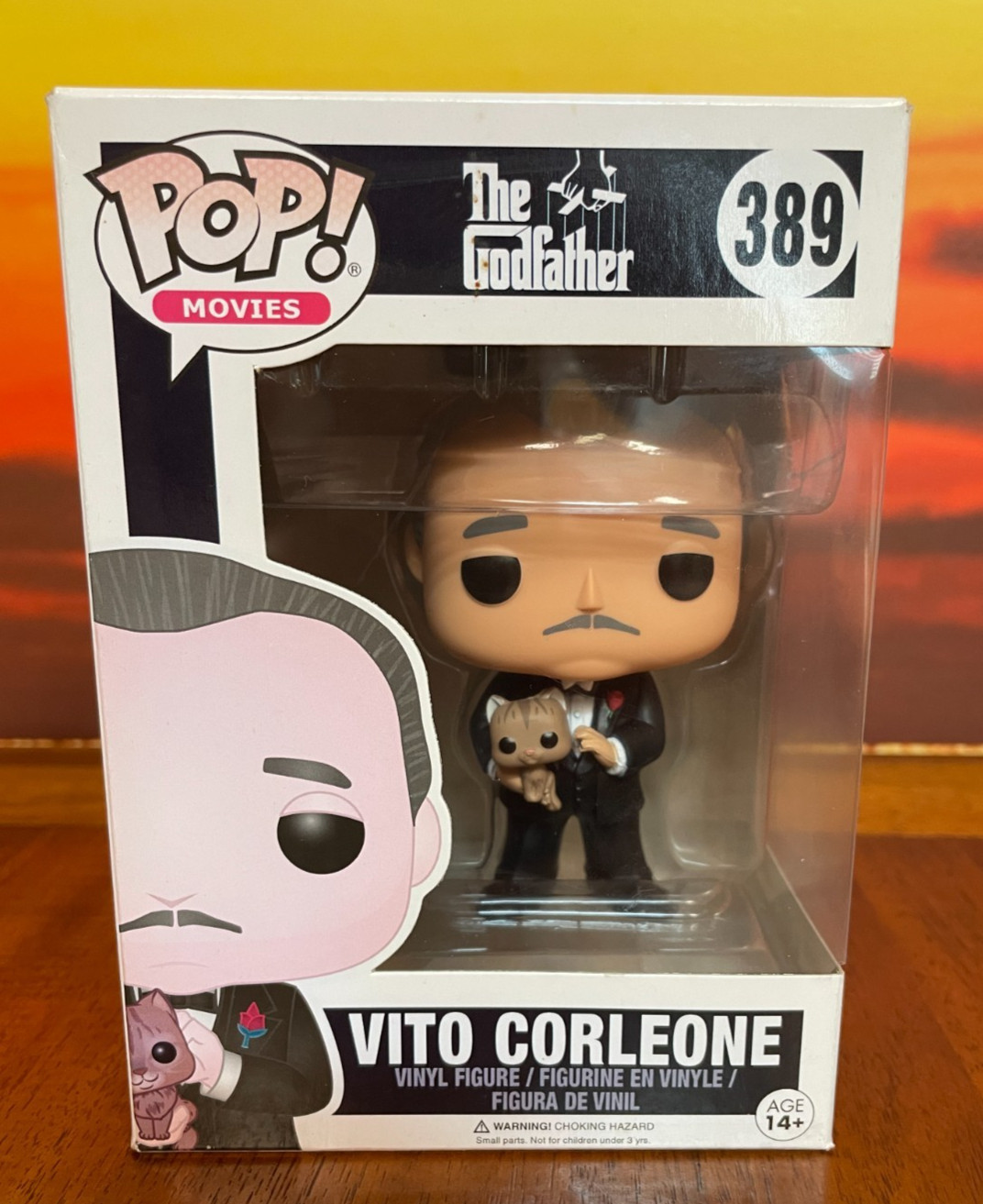 NEW Funko Pop The Godfather Vito Corleone  Marlon Brando  Pop 389 RARE