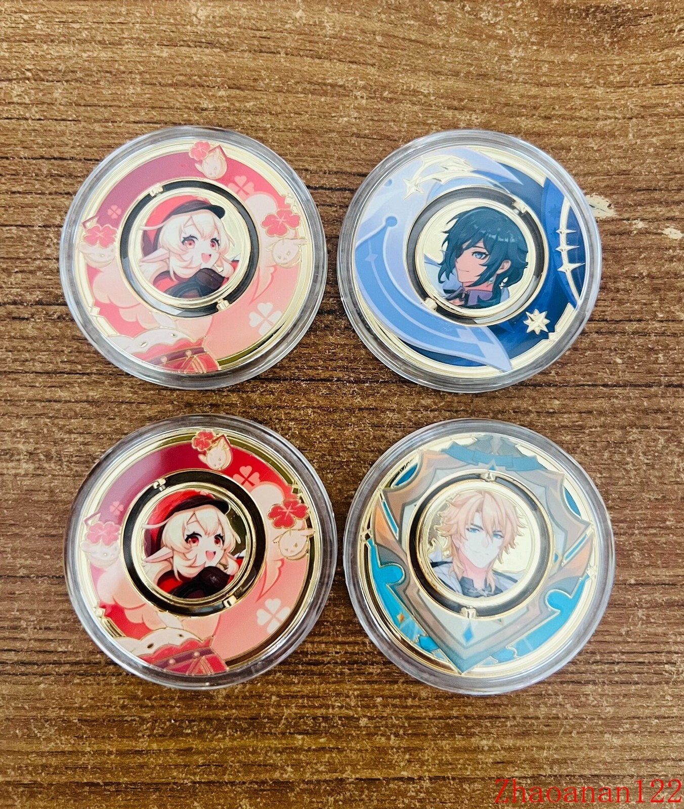 Official Goods Game Genshin Impact Klee Kaeya Noelle Metal Badge Collection Gift Official Goods Game Genshin Impact Klee Kaeya Noelle Metal Badge Collection Gift