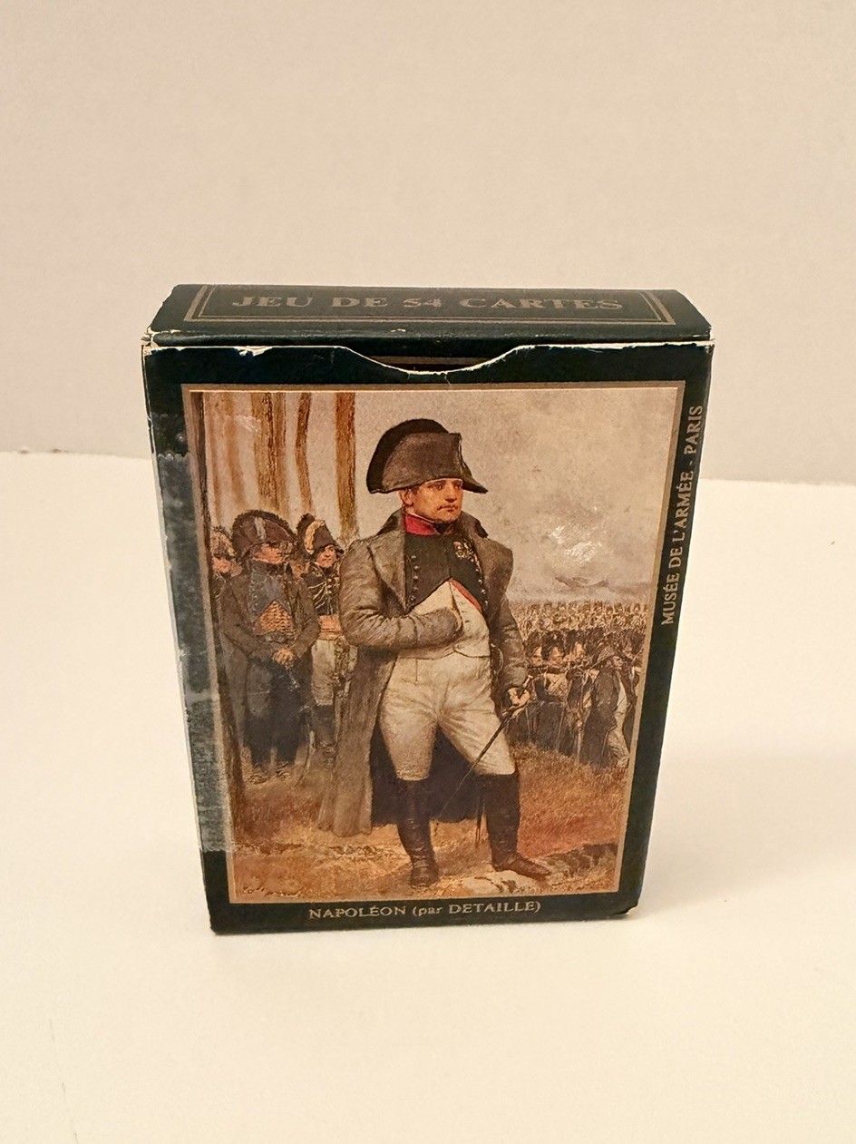 Vintage 1987 Napoleon Par Detaille Playing Cards Musee de L’Armee Paris 56 Cards