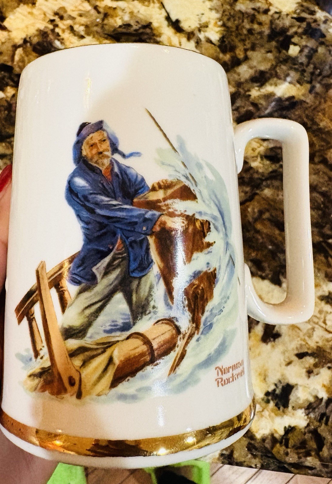 Norman Rockwell Collector 8 Plates & 4 Mugs @ $9 each. Excellent Condition