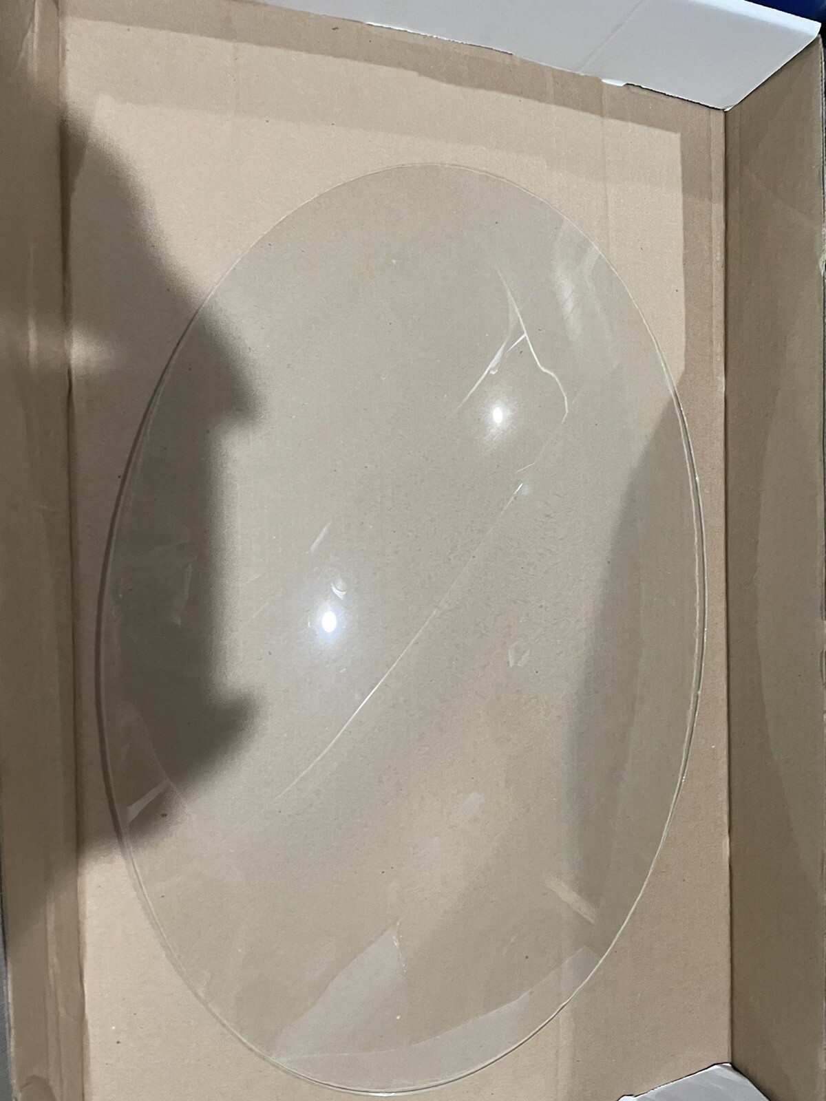 Vintage Replacement Oval Convex/Bubble Glass 14x20