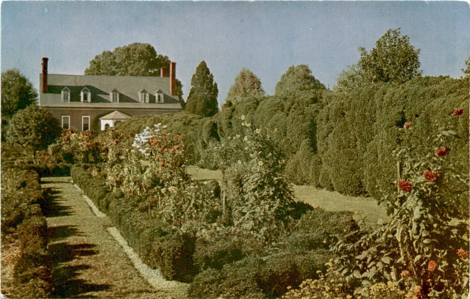 GUNSTON HALL, George Mason, Declaration of Independence, Constitution, Postcard