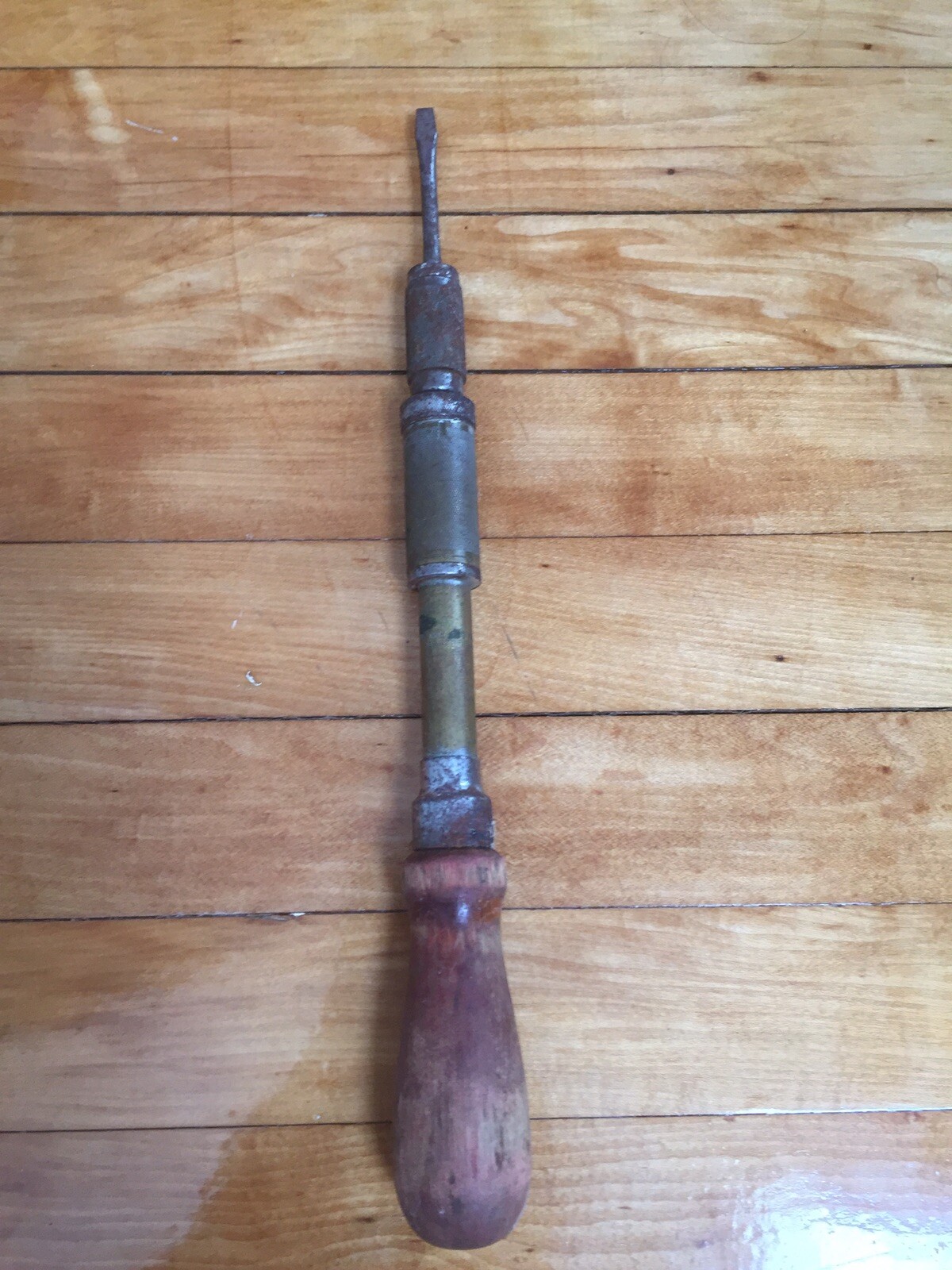 Vintage Millers Falls No.61A Spiral Ratcheting Screwdriver - Patd Mar. 30, 1926
