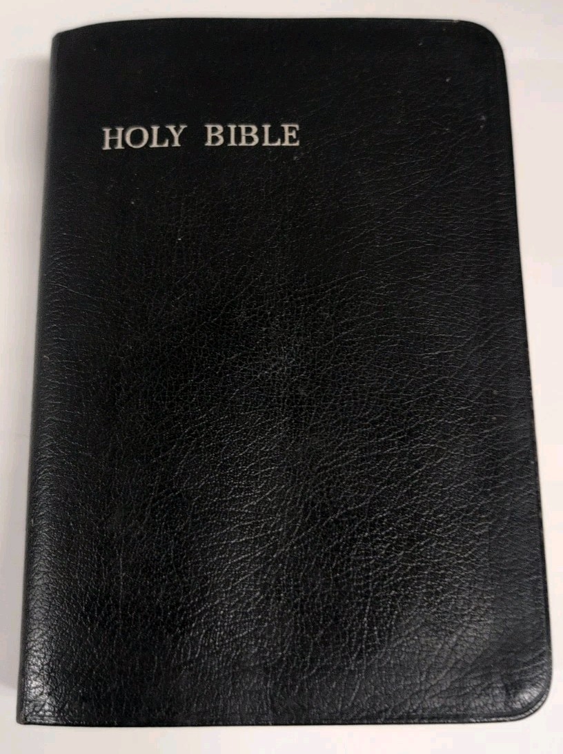 Vintage Cambridge Cameo KJV Holy Bible India Paper Refs No dedication READ