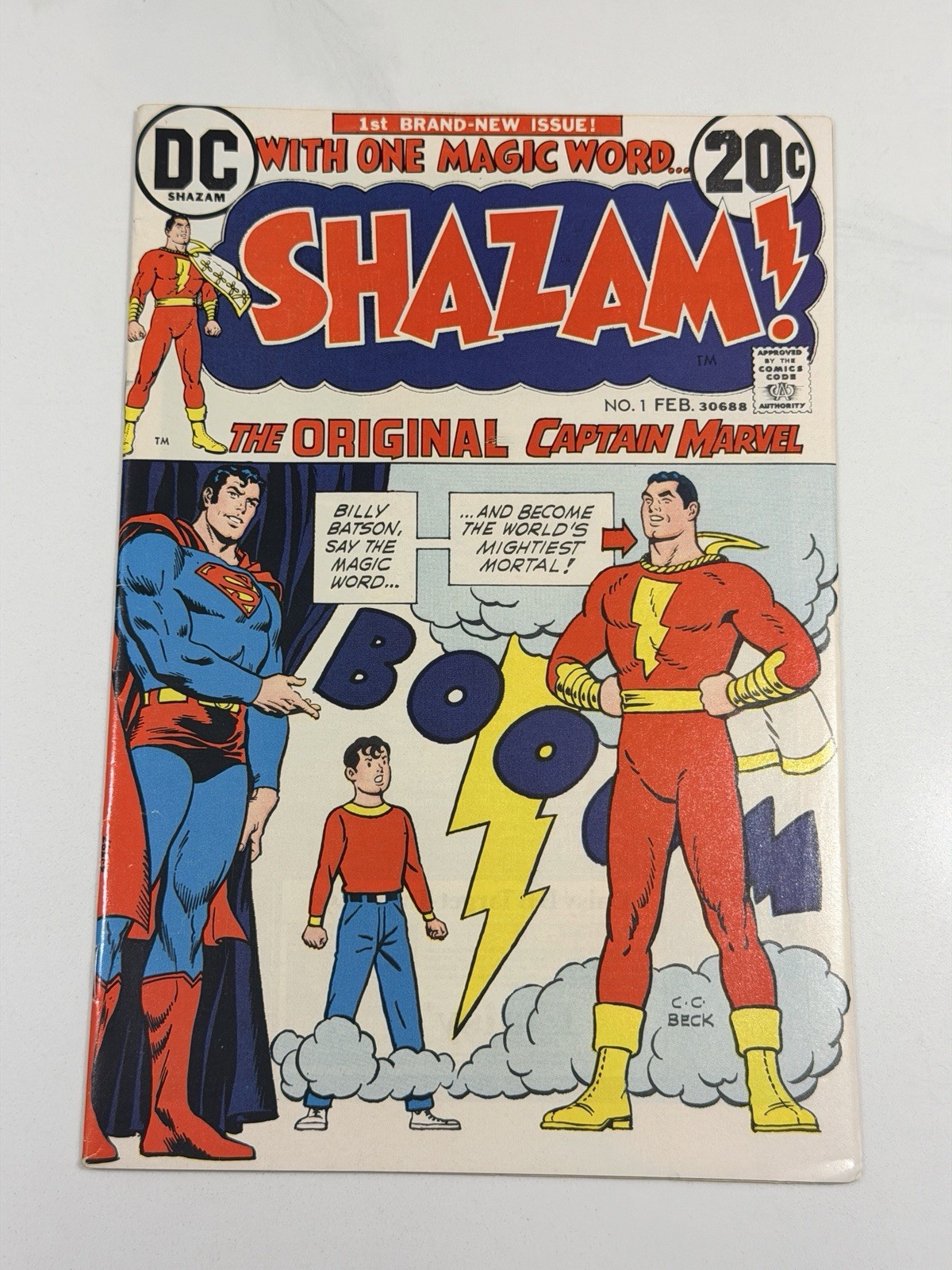 Shazam 1 DC Comics 1973 Higher Grade 
