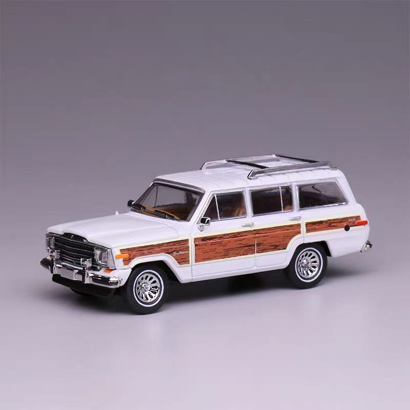1:64 Diecast Alloy Model White Wagoneer Limited Edition SUV Collectible