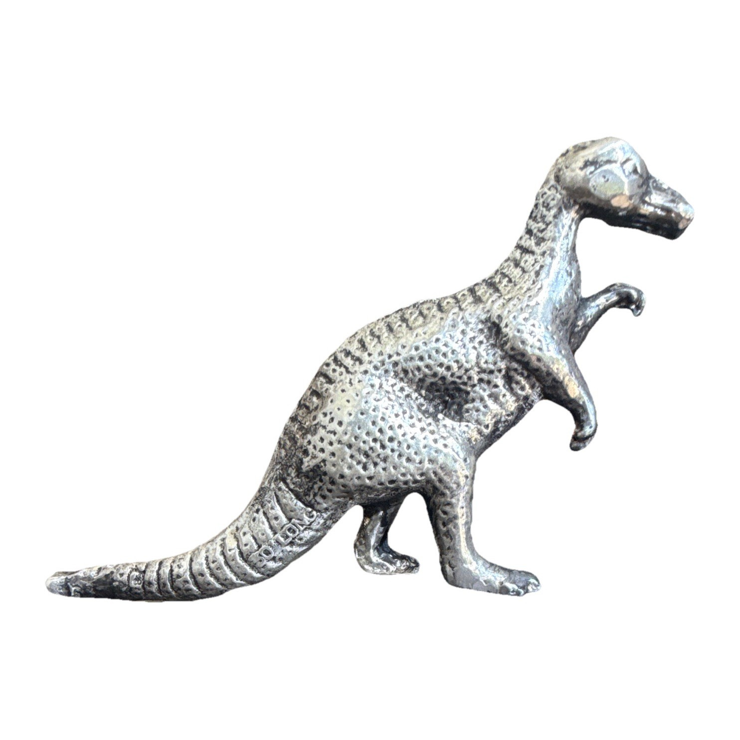 .999 Fine Silver dinosaur figurine 3.56  Troy Oz