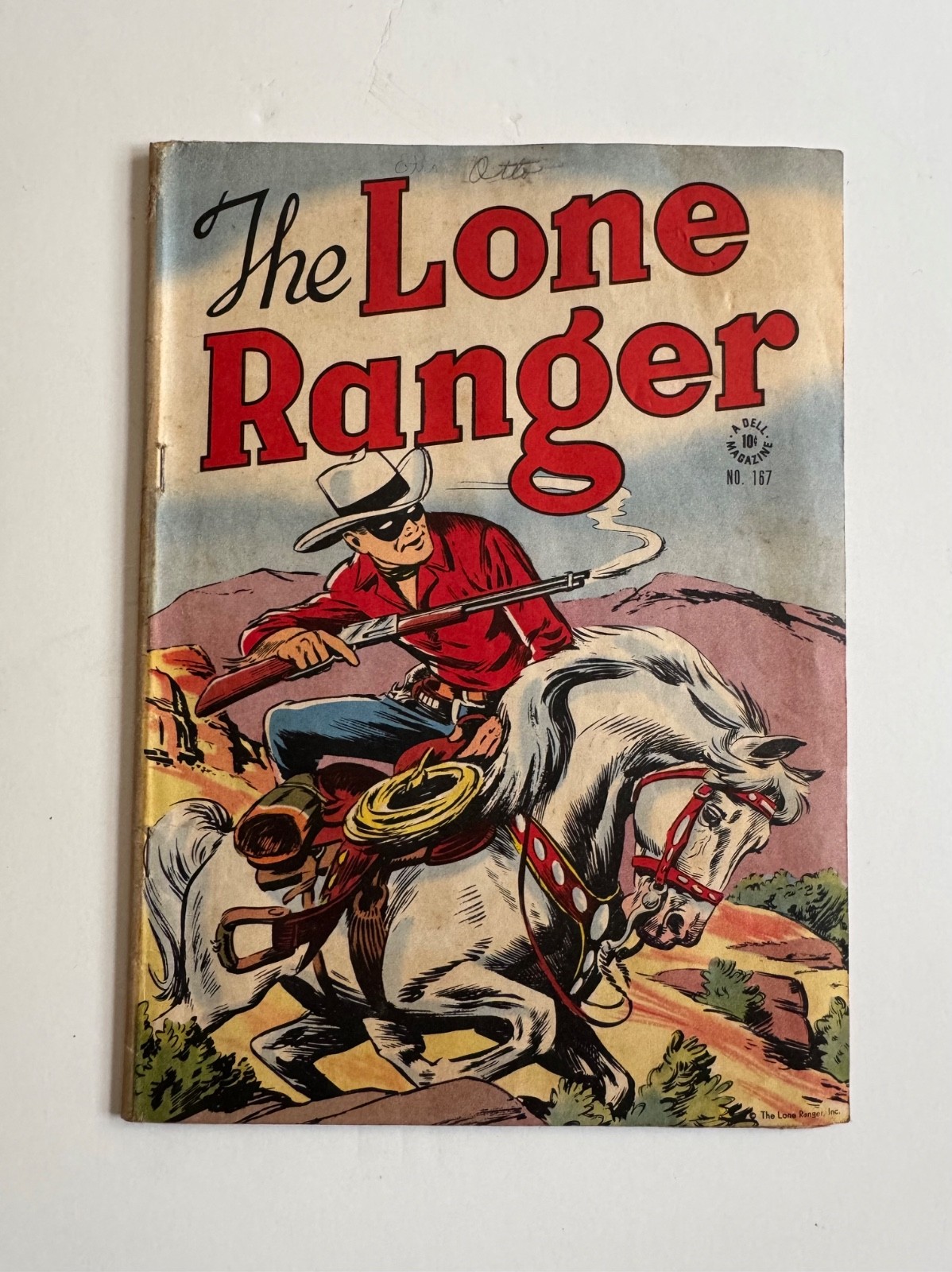 The Lone Ranger Comic Book #1 Dell Comics January 1948 Vintage Golden Age The Lone Ranger Comic Book #1 Dell Comics January 1948 Vintage Golden Age