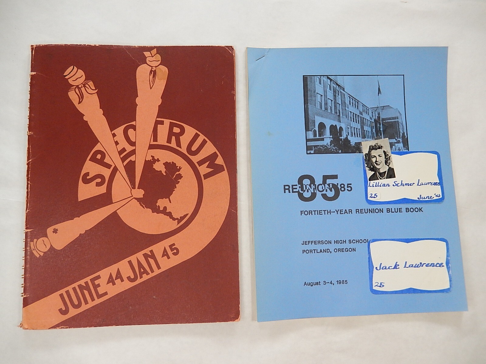 Yearbook, Jefferson High School, Portland Oregon, June 1944,Jan 1945, \ Yearbook, Jefferson High School, Portland Oregon, June 1944,Jan 1945, \