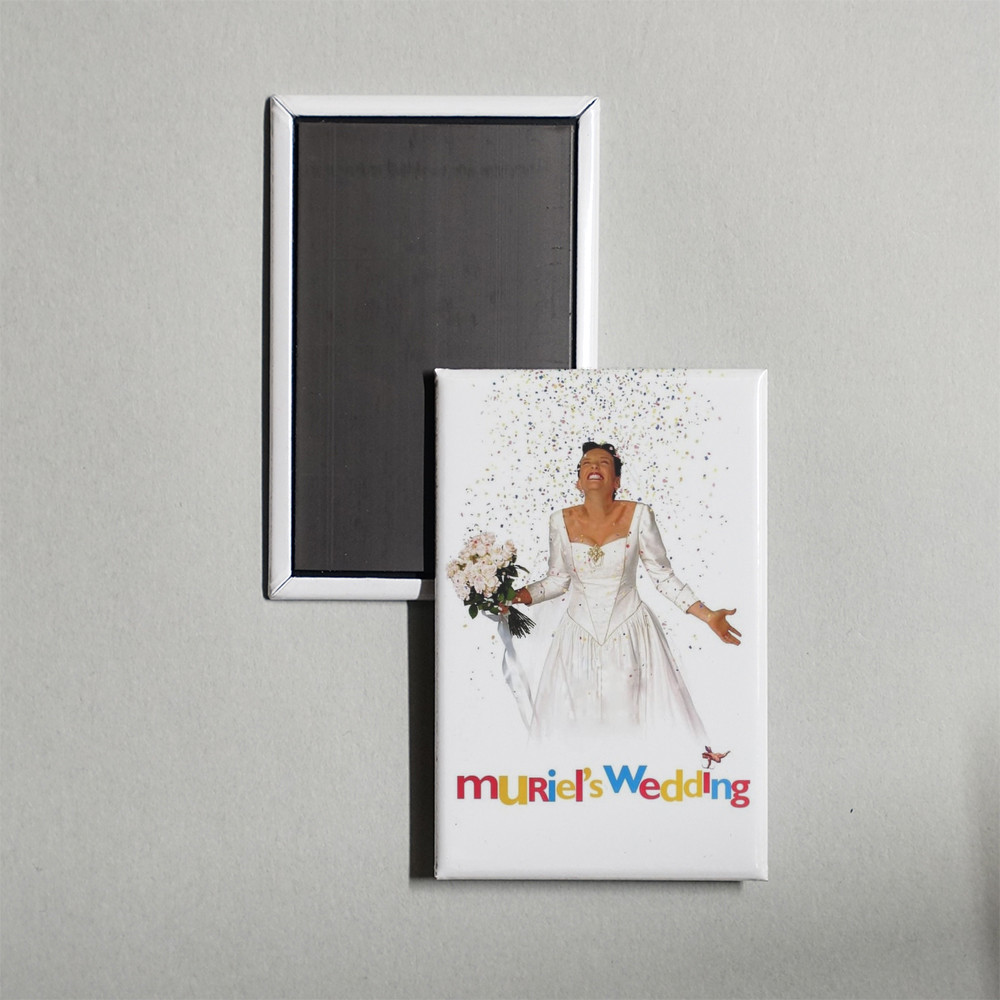Muriel\'s Wedding Mini Movie Poster Fridge Locker Magnet
