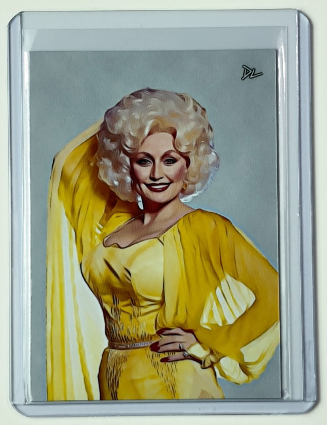 Dolly Parton Limited Edition Artist Signed “Country Legend” Trading Card 3/10