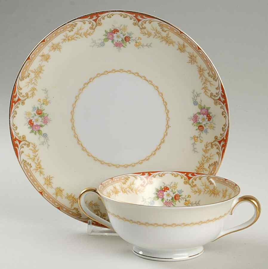 Noritake Lismore Cream Soup & Saucer 1383614