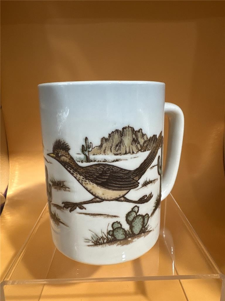 Vintage Utagiri Otagiri Collectible Roadrunner Mug Cup