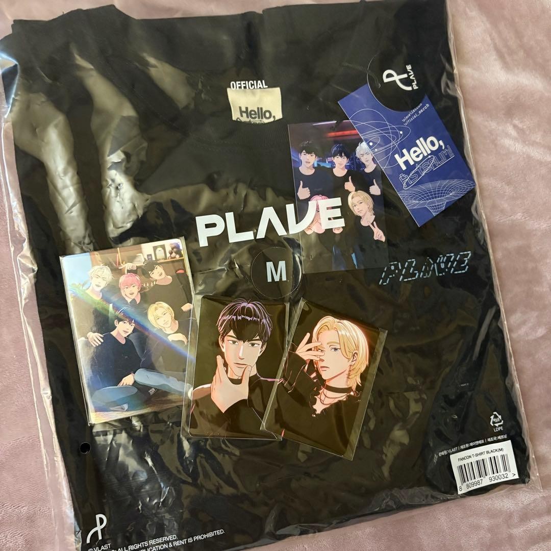 [New and unused item with tags] PLAVE 1ST FANCON T-shirt M size
