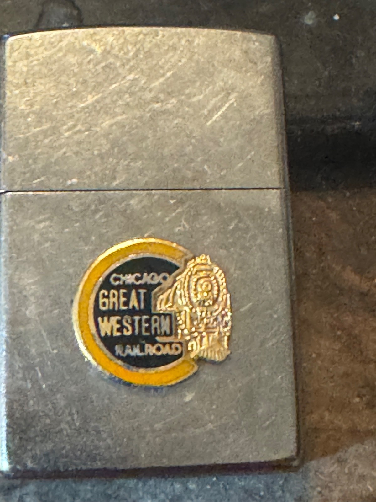 Zippo Lighter Chicago Great Western Railroad