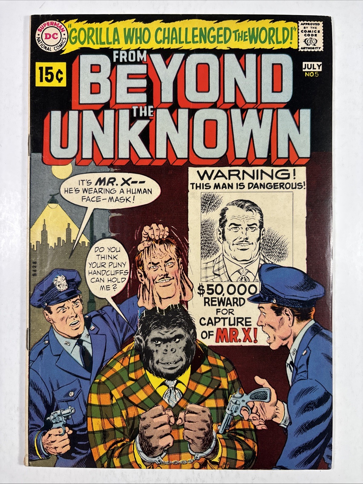 From Beyond the Unknown #5 (DC Comics June-July 1970)