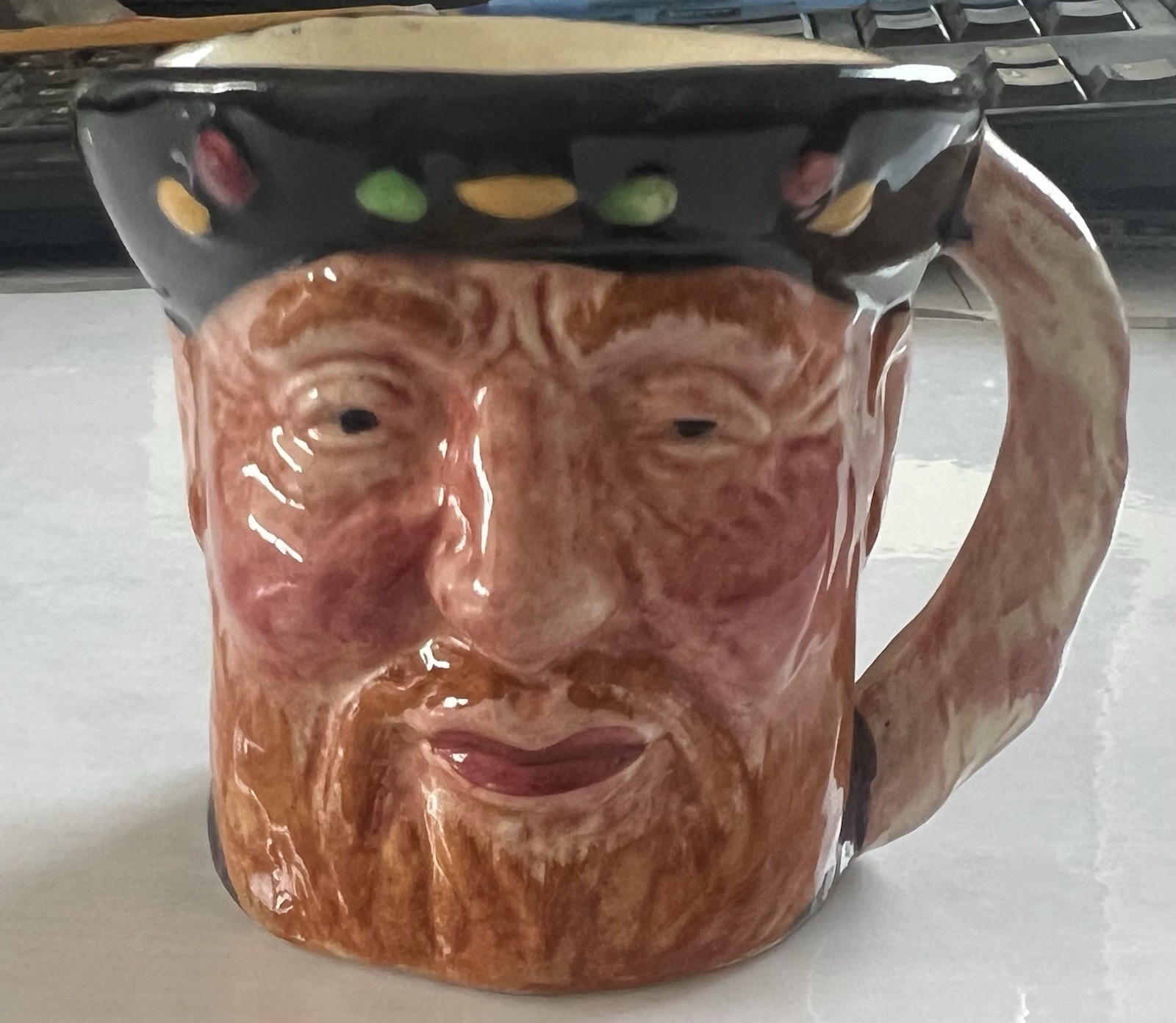 Vintage Lancaster Sandland - Henry V Toby Mug King Hal 2.5” Miniature England Vintage Lancaster Sandland - Henry V Toby Mug King Hal 2.5” Miniature England