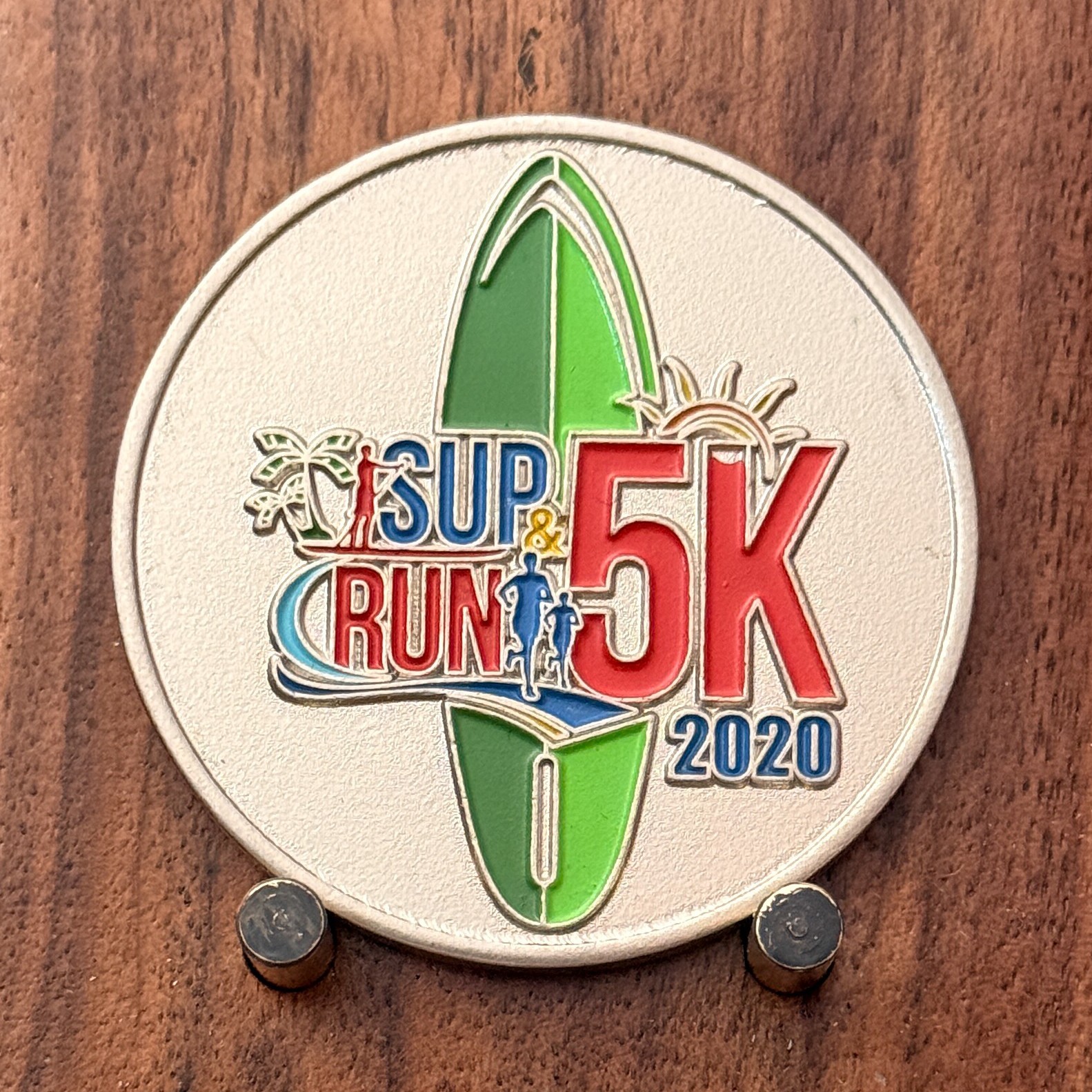 Operation Second Chance SUP & Run 5K 2020 Event Challenge Coin  W#16